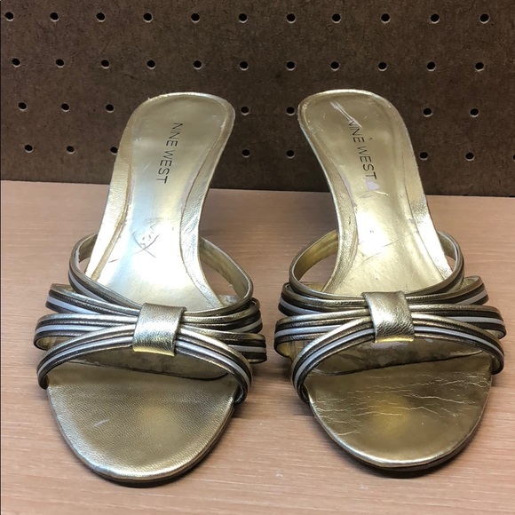 Nine West Finnr Heeled Women’s Sandals sz 6 - Picture 2 of 8